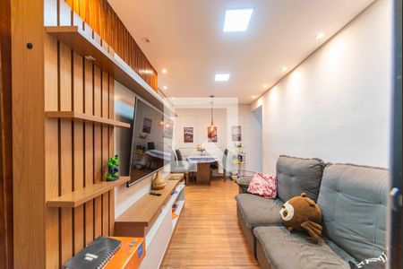 Sala de apartamento para alugar com 2 quartos, 43m² em Vila Homero Thon, Santo André