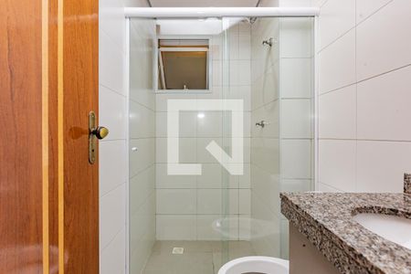 Banheiro de apartamento para alugar com 1 quarto, 32m² em Vila Brasilio Machado, São Paulo