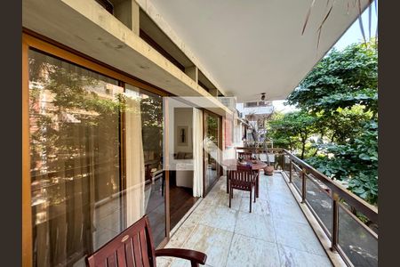 Varanda da Sala de apartamento para alugar com 3 quartos, 170m² em Ipanema, Rio de Janeiro