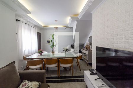 Sala de casa de condomínio à venda com 3 quartos, 82m² em Campo Grande, São Paulo