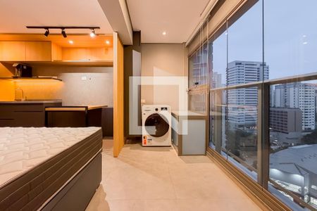 Studio - Varanda de kitnet/studio para alugar com 1 quarto, 26m² em Vila Mariana, São Paulo