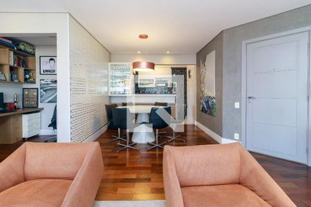 Sala de apartamento para alugar com 2 quartos, 95m² em Chácara Santo Antônio (zona Sul), São Paulo