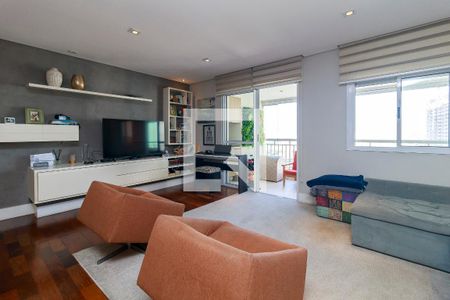 Sala de apartamento para alugar com 2 quartos, 95m² em Chácara Santo Antônio (zona Sul), São Paulo