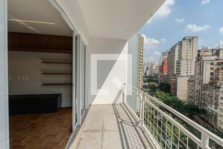 Sacada de apartamento à venda com 3 quartos, 146m² em República, São Paulo