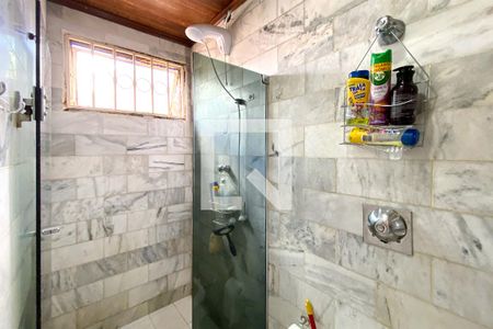 Banheiro da Suíte 1 de apartamento à venda com 3 quartos, 100m² em São Lucas, Belo Horizonte