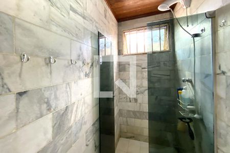 Banheiro da Suíte 1 de apartamento à venda com 3 quartos, 100m² em São Lucas, Belo Horizonte