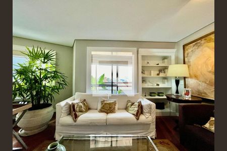 Sala de apartamento para alugar com 3 quartos, 222m² em Jardim Ampliacao, São Paulo
