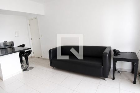 Sala de apartamento para alugar com 1 quarto, 35m² em Morro dos Ingleses, São Paulo