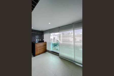 Varanda da Sala de apartamento para alugar com 2 quartos, 77m² em Vila Regente Feijó, São Paulo