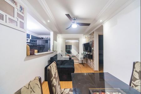 Sala de apartamento à venda com 2 quartos, 49m² em Parque Sao Vicente, Santo André