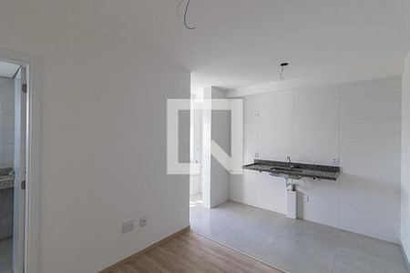 Sala/Cozinha/Área de Serviço  de apartamento para alugar com 1 quarto, 33m² em Cidade Antônio Estêvão de Carvalho, São Paulo