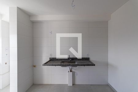 Sala/Cozinha/Área de Serviço  de apartamento para alugar com 1 quarto, 33m² em Cidade Antônio Estêvão de Carvalho, São Paulo