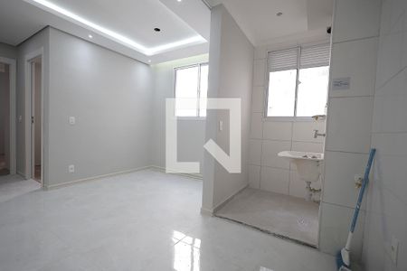 Cozinha de apartamento para alugar com 2 quartos, 37m² em Jardim, Santo André