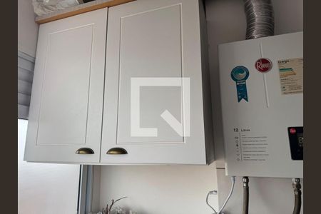 Cozinha de apartamento para alugar com 2 quartos, 51m² em Parque Vitoria, São Paulo