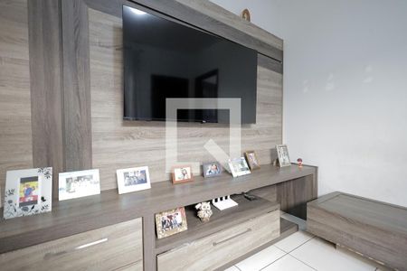 Sala de casa à venda com 3 quartos, 144m² em Jardim Cristiane, Santo André