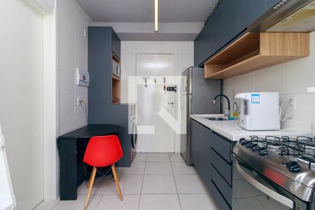Cozinha de apartamento para alugar com 1 quarto, 29m² em Vila das Belezas, São Paulo