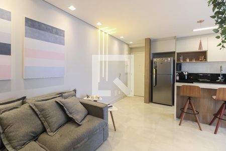Sala  de apartamento à venda com 2 quartos, 80m² em Tatuapé, São Paulo