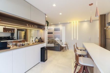 Sala  de apartamento à venda com 2 quartos, 80m² em Tatuapé, São Paulo