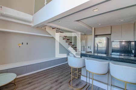 Sala de apartamento para alugar com 1 quarto, 57m² em Partenon, Porto Alegre