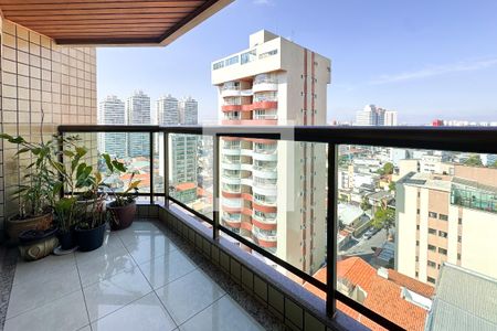 Sacada de apartamento para alugar com 3 quartos, 140m² em Vila Margarida, São Bernardo do Campo