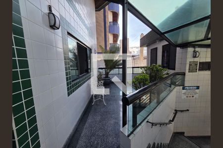 Fachada e portaria de apartamento para alugar com 1 quarto, 52m² em Cidade Ocian, Praia Grande
