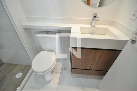 Banheiro de apartamento para alugar com 1 quarto, 42m² em Tucuruvi, São Paulo