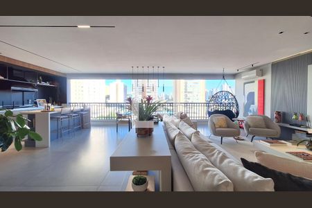 Sala de apartamento à venda com 3 quartos, 164m² em Vila Romana, São Paulo
