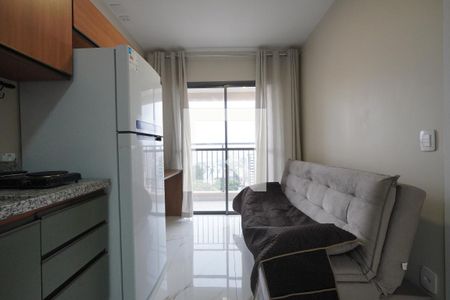 Sala de apartamento para alugar com 1 quarto, 28m² em Liberdade, São Paulo