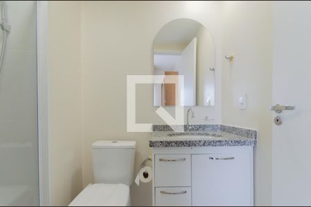 Banheiro de apartamento para alugar com 1 quarto, 28m² em Liberdade, São Paulo