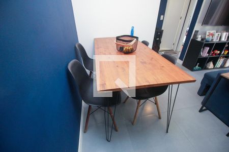 Sala de Jantar de apartamento à venda com 2 quartos, 52m² em Santa Maria, Santo André