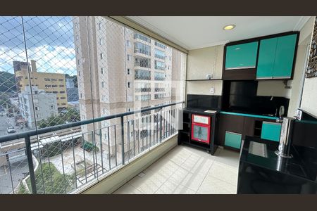Varanda da Sala de apartamento para alugar com 2 quartos, 82m² em Jardim Zaira, Guarulhos