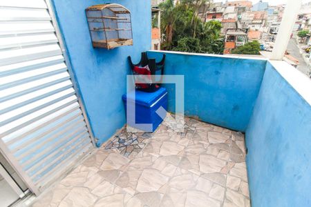 Varanda da Sala de casa para alugar com 2 quartos, 40m² em Lageado, Ferraz de Vasconcelos