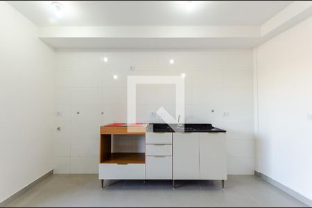 Cozinha de kitnet/studio para alugar com 1 quarto, 25m² em Vila Zat, São Paulo