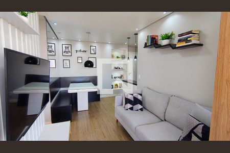 sala de apartamento à venda com 2 quartos, 57m² em Pestana, Osasco