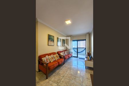 Sala de apartamento para alugar com 2 quartos, 76m² em Cidade Ocian, Praia Grande