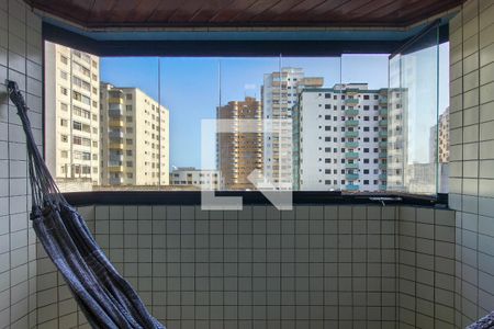 Sacada  de apartamento para alugar com 2 quartos, 76m² em Cidade Ocian, Praia Grande