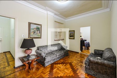 Sala de Estar de apartamento à venda com 3 quartos, 150m² em Centro, Belo Horizonte
