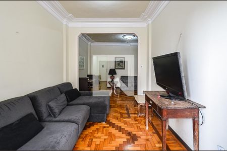 Sala de TV de apartamento à venda com 3 quartos, 150m² em Centro, Belo Horizonte