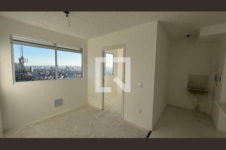 Sala de apartamento à venda com 2 quartos, 32m² em Parque Erasmo Assunção, Santo André