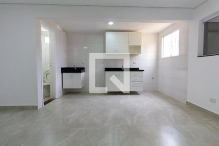 Sala e Cozinha de apartamento para alugar com 2 quartos, 60m² em Vila Marieta, São Paulo