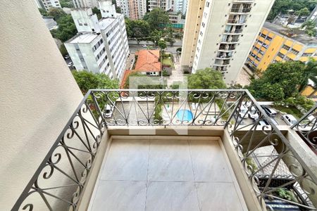 Varanda da Sala de apartamento para alugar com 2 quartos, 74m² em Vila Clementino, São Paulo