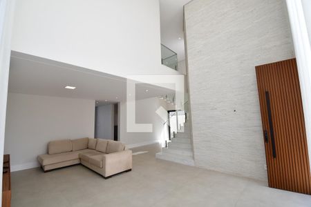 Sala de casa de condomínio para alugar com 4 quartos, 295m² em Loteamento Residencial Arborais, Campinas