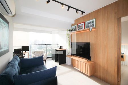 Sala de kitnet/studio à venda com 1 quarto, 36m² em Indianópolis, São Paulo