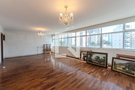 Sala de apartamento para alugar com 4 quartos, 198m² em Bela Vista, São Paulo