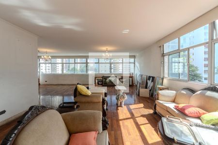 Sala de apartamento para alugar com 4 quartos, 198m² em Bela Vista, São Paulo