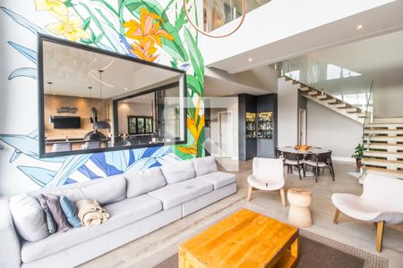 Sala  de casa de condomínio à venda com 2 quartos, 441m² em Cidade Tamboré, Santana de Parnaíba