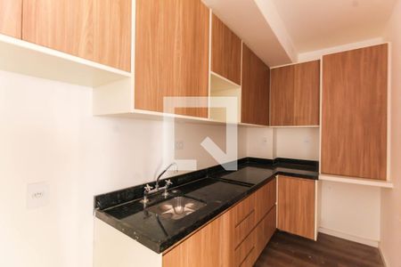 Sala/Cozinha de apartamento para alugar com 2 quartos, 52m² em Quarta Parada, São Paulo