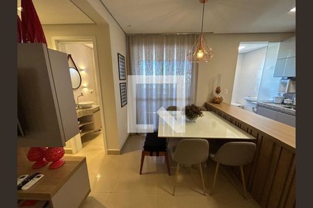 Sala de apartamento para alugar com 2 quartos, 63m² em Santa Mônica, Uberlândia