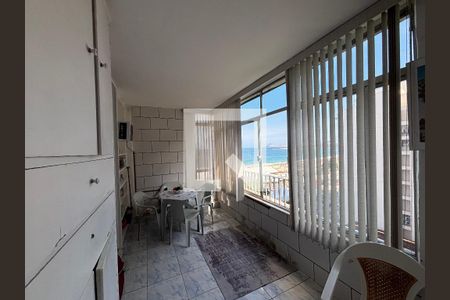 Varanda da sala de apartamento para alugar com 1 quarto, 70m² em Copacabana, Rio de Janeiro