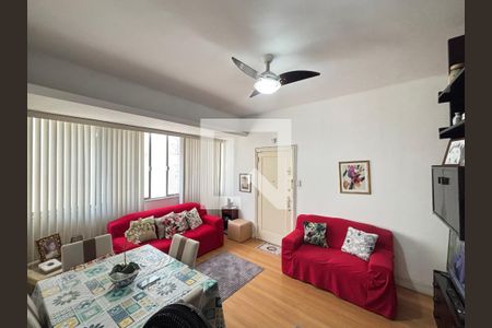 Sala de apartamento para alugar com 1 quarto, 70m² em Copacabana, Rio de Janeiro